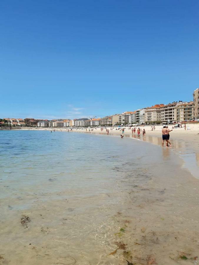 Apartamentos Mª Jesús Sanxenxo Bagian luar foto